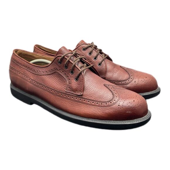 Rockport GORE-TEX Wingtip Brown Cordovan Leather Shoes Mens Size 12 Fast Ship main image 9